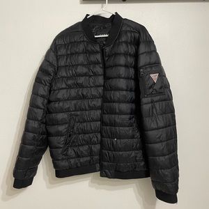 Black Guess Down Puffer